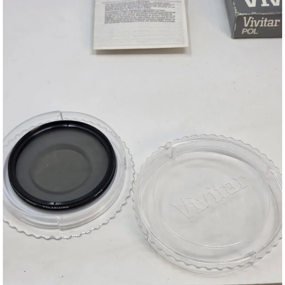 Vivitar Polarizer 55mm Lens Filter Linear Polar PL